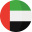 Round icon for UAE flag